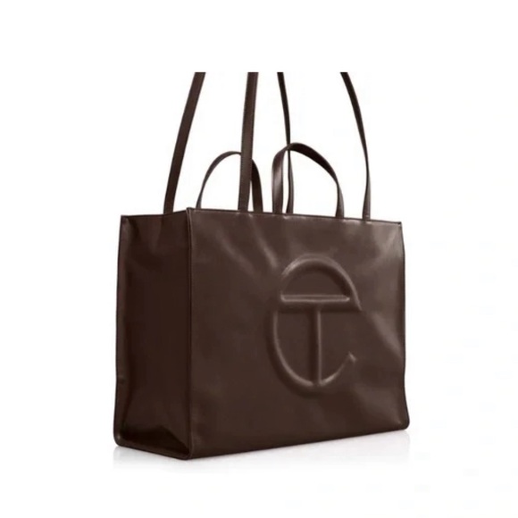 Brand new with tags Telfar Chocolate brown Telfar XL Bag - Picture 2 of 3